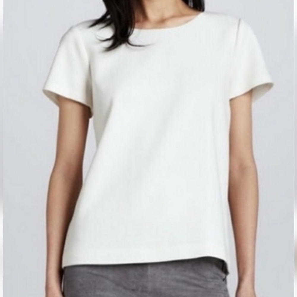 Joie Deleina Wool Cream Textured Top Size M